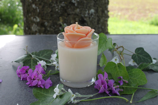 Bougie parfumée – Rose