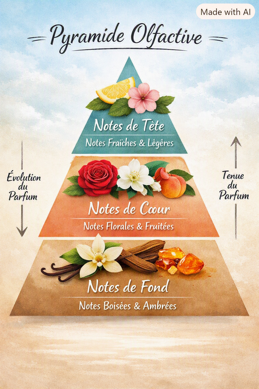 Pyramide olfactive : comprendre les notes et les familles de parfums pour choisir sa bougie