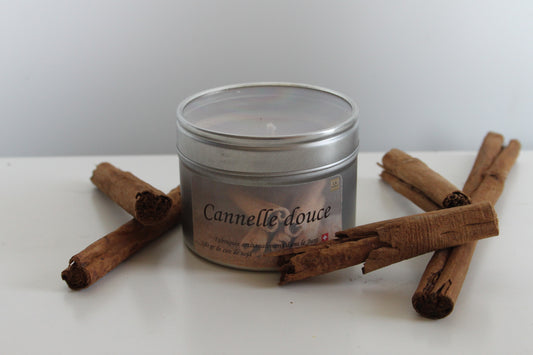Bougie boîte – Cannelle douce