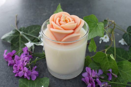 Bougie parfumée – Rose